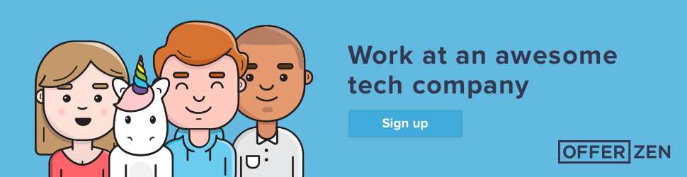 Sponsored: Work at an awesome tech company - OfferZen